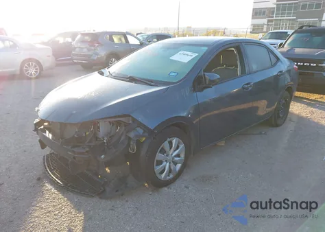 2015 Toyota Corolla Le z USA, uszkodzony, nr VIN 2T1BURHE1FC363228